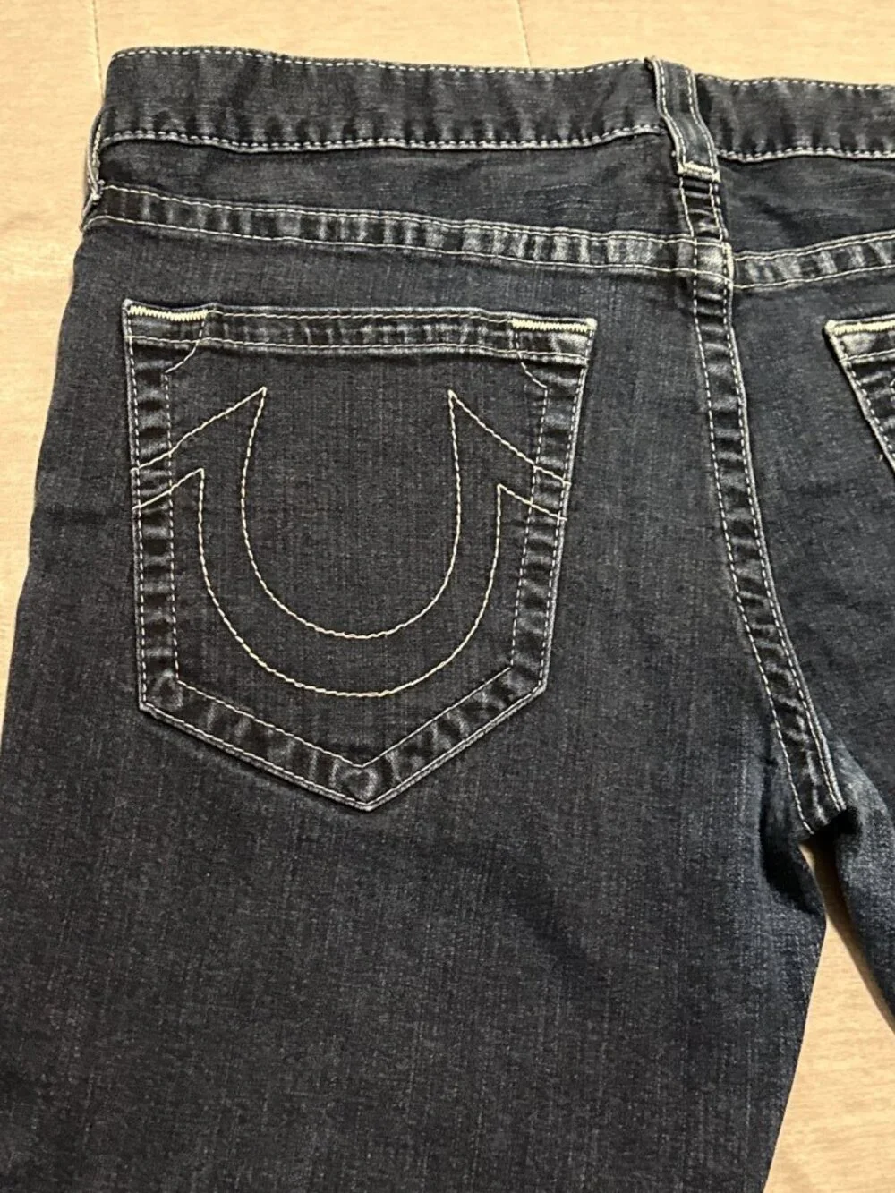 True Religion Slim Straight Mens Jeans Size 36 RN#112790 CA# 57414